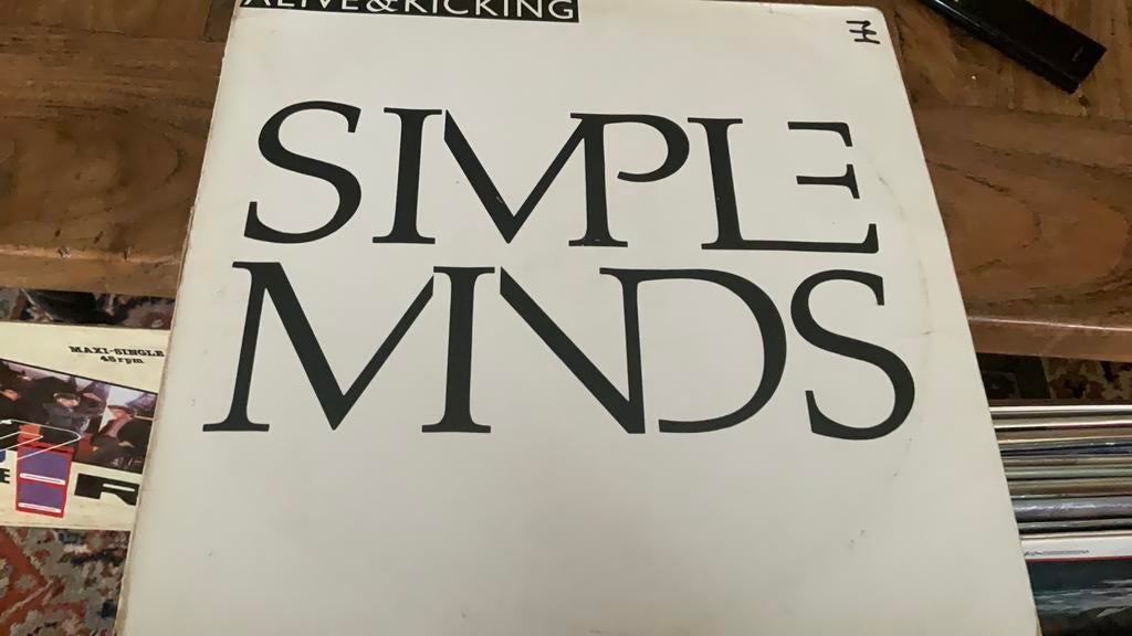 Simple Minds. Alive & Kicking, Cd's en Dvd's, Vinyl | Rock, Ophalen of Verzenden, Gebruikt, 12 inch, Poprock
