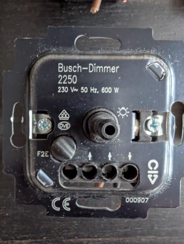 Busch Jeager inbouw schakelmateriaal o.a. dimmers 2250, Ophalen, Overige typen