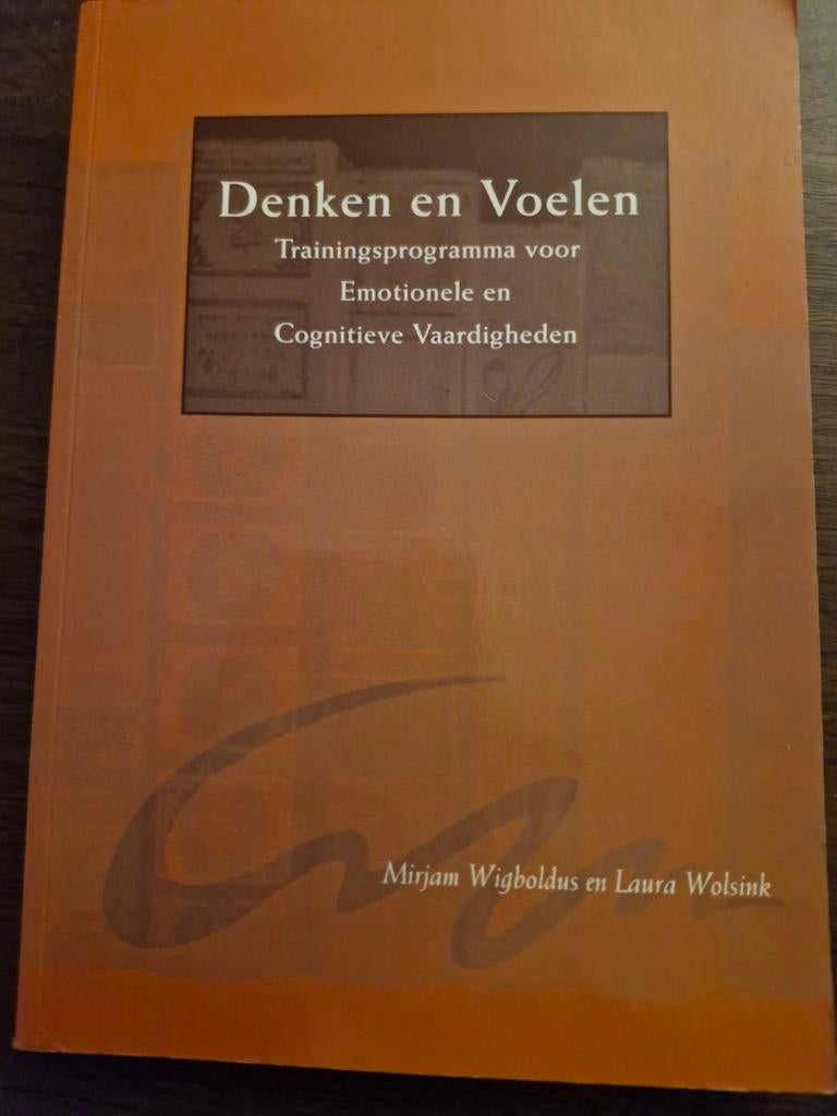 Denken en Voelen - Cognitieve Vaardigheden Training, Ophalen of Verzenden, Zo goed als nieuw