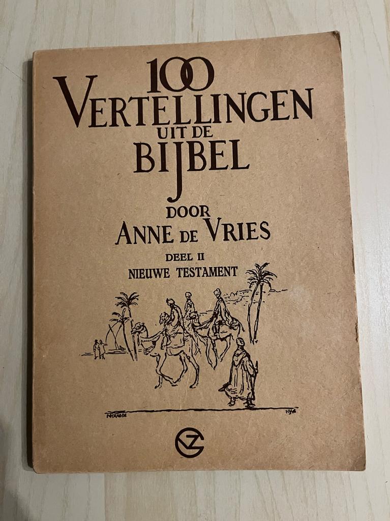 100 Vertellingen uit de Bijbel - Anne de Vries, Boeken, Godsdienst en Theologie, Gelezen, Christendom | Katholiek, Ophalen of Verzenden