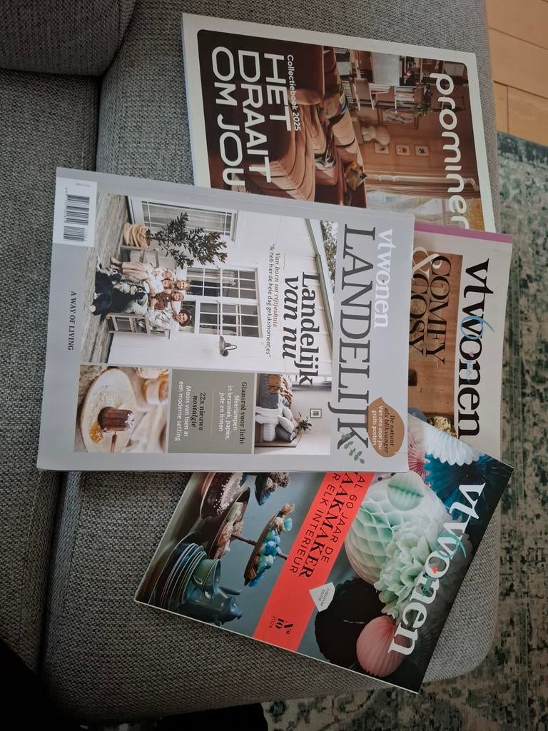 Collectie Vtwonen en andere tijdschriften, Ophalen of Verzenden