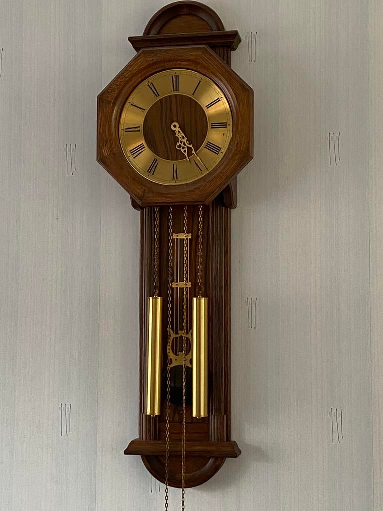 Jeka nieuwtimer wandklok, Antiek en Kunst, Antiek | Klokken, Ophalen