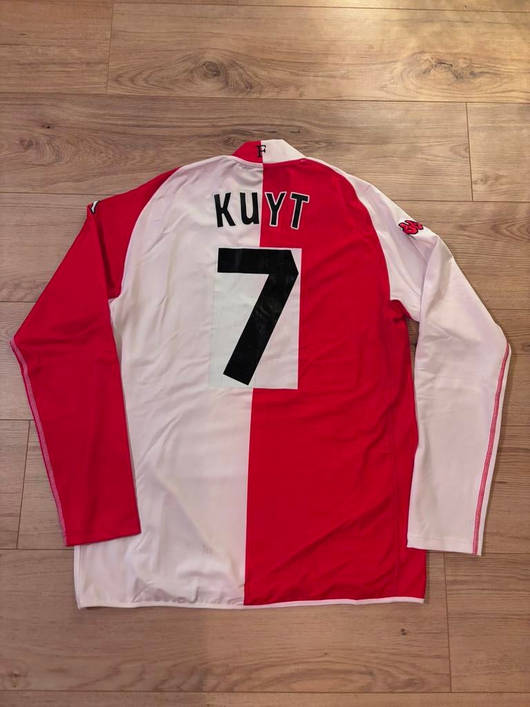 Feyenoord shirt matchworn issued Kuyt 03/04, Maat XL, Ophalen of Verzenden, Zo goed als nieuw, Shirt