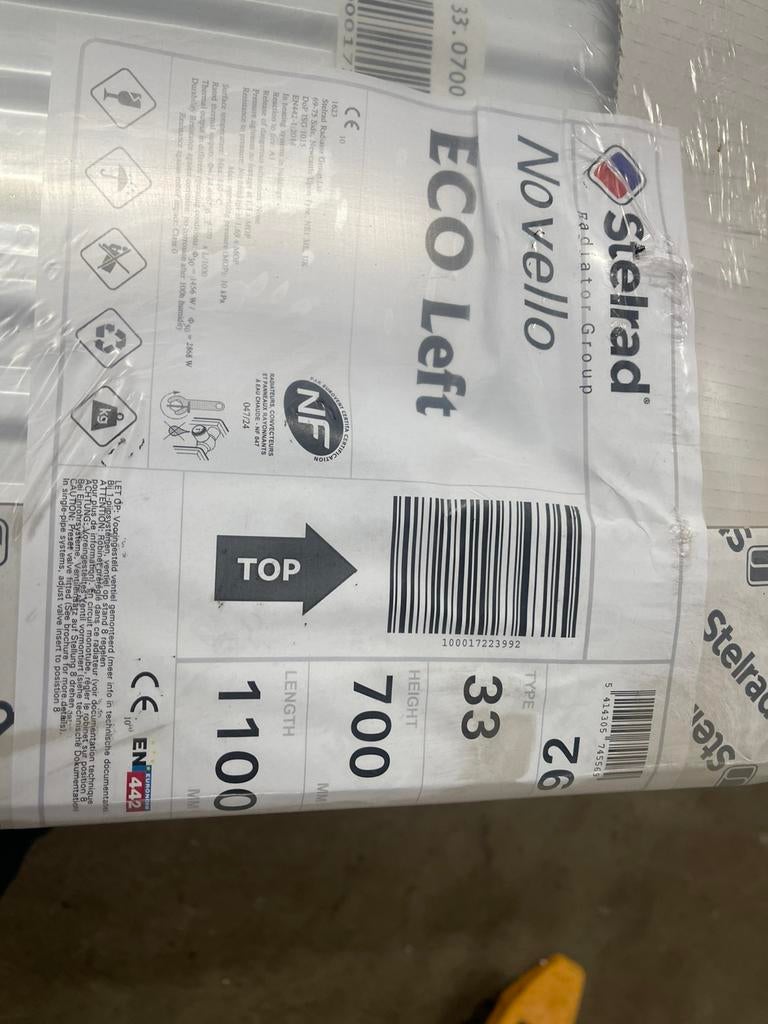 7 radiatoren stelrad 70x110 t33 nieuw per stuk of per pallet, Radiator, Nieuw, Minder dan 60 cm, Ophalen of Verzenden