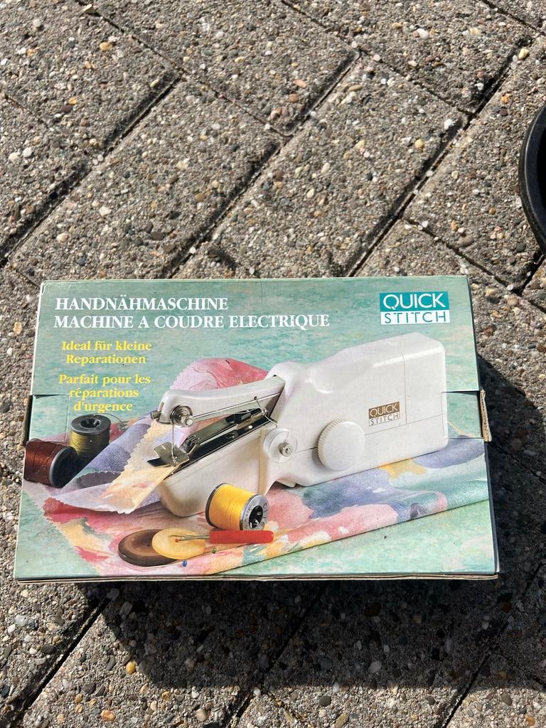 Handige Naaimachine - Perfect voor Snelle Reparaties!, Hobby en Vrije tijd, Ophalen of Verzenden, Gebruikt, Naaimachine, Overige merken