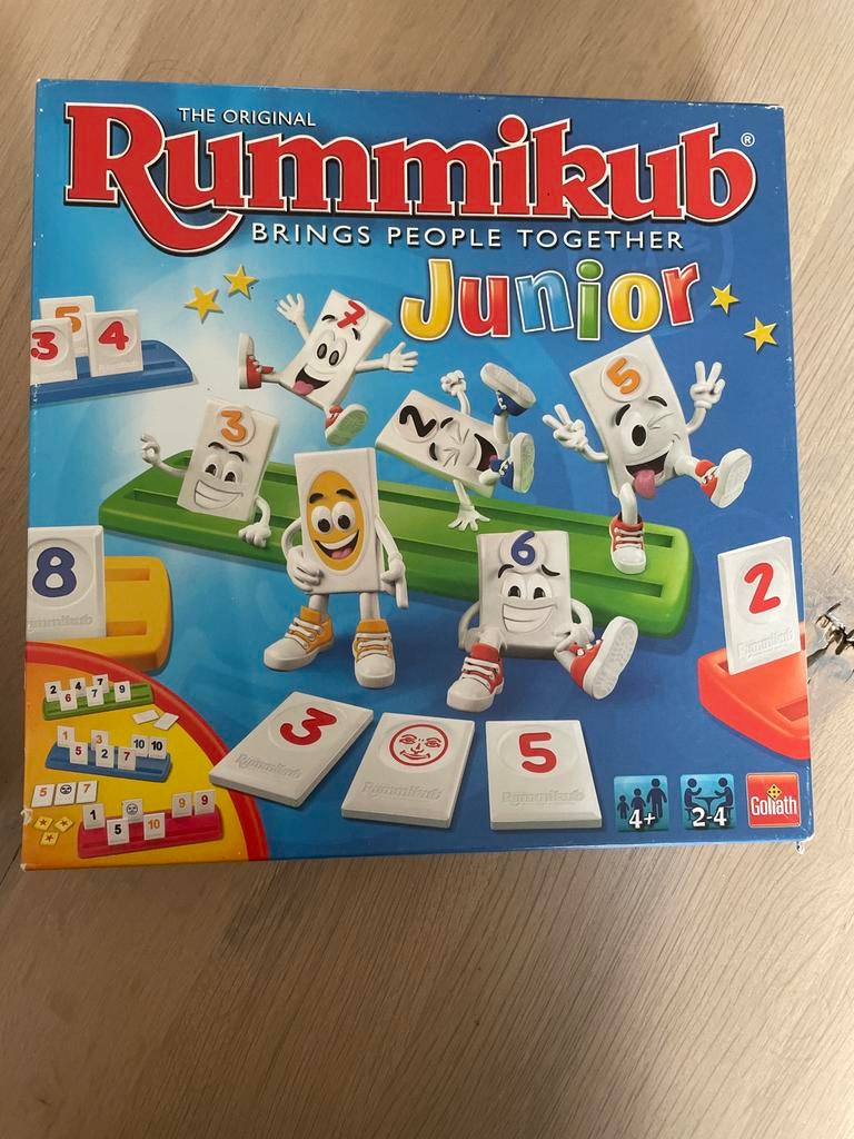 Rummikub Junior - Educatief en leuk!, Ophalen, Zo goed als nieuw