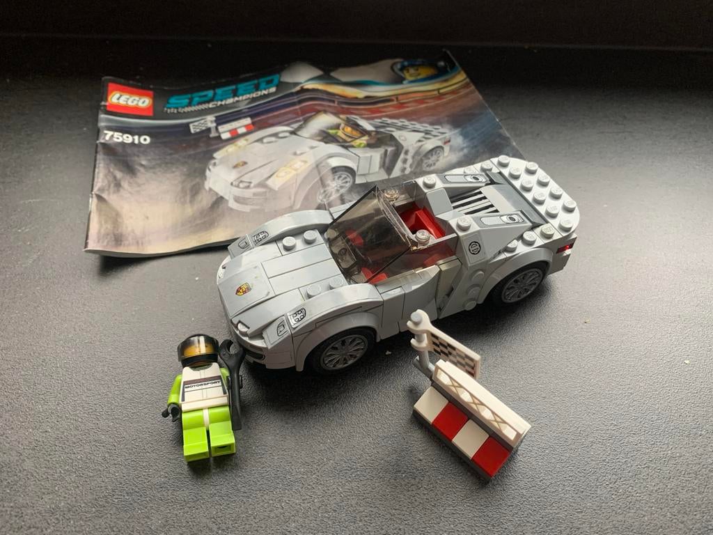 Lego Speed Champions Porsche 911 75910, Ophalen of Verzenden, Zo goed als nieuw, Complete set, Lego