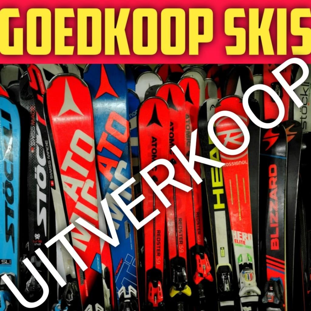 GROOTSTE VOORRAAD SKIS EN SKI SCHOENEN, Sport en Fitness, Skiën en Langlaufen, Zo goed als nieuw, Ski's, Skiën, Overige merken