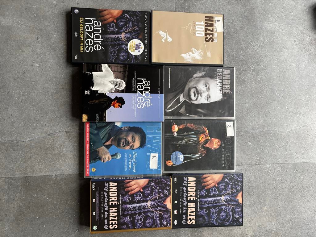 André Hazes DVD Collectie, Gebruikt, Alle leeftijden, Boxset, Ophalen of Verzenden