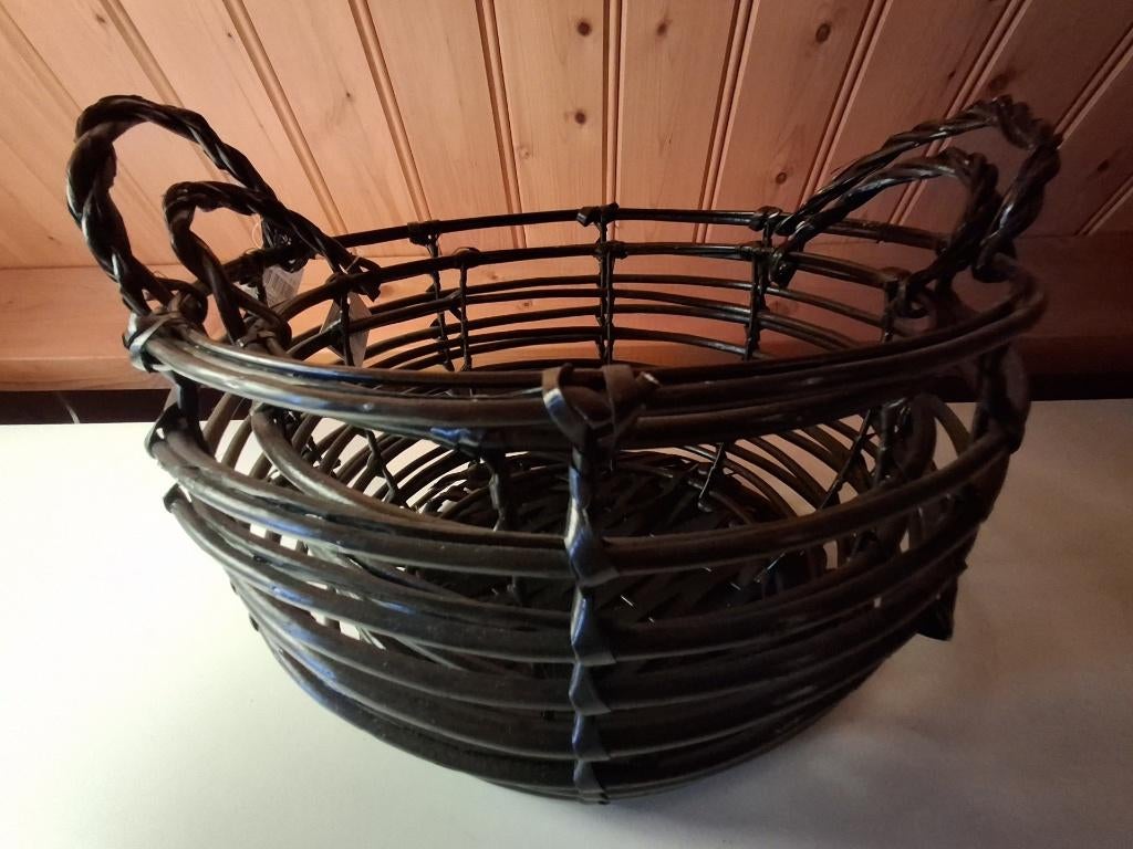 set mandjes, Mand, Rond, Nieuw, Ophalen of Verzenden