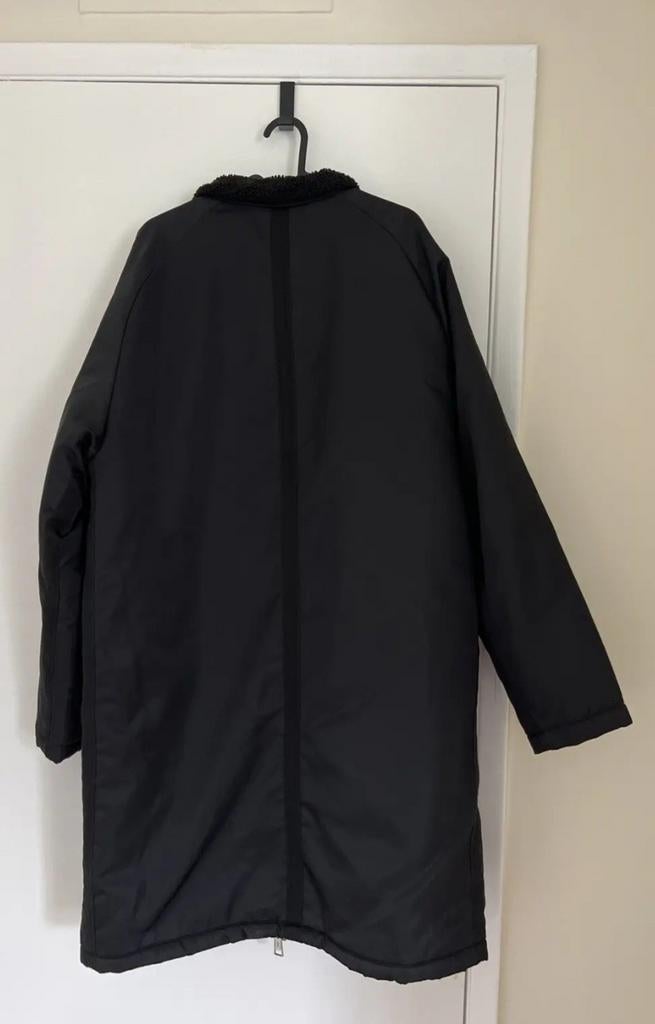 Zwarte Kenney Kith Xl heren winterjas, Kleding | Heren, Ophalen, Zo goed als nieuw, Maat 56/58 (XL), Zwart