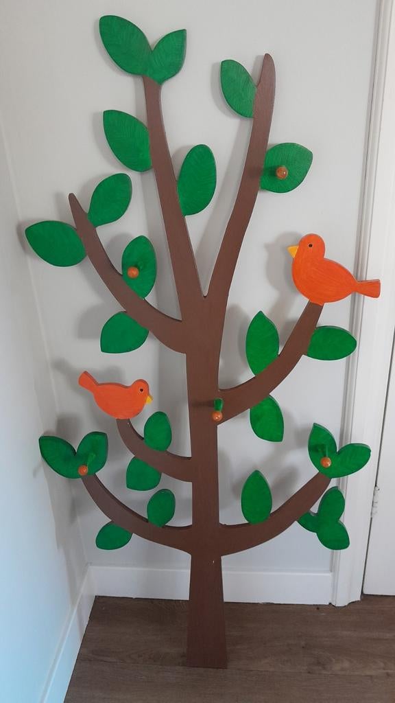 Houten boom wanddecoratie Babykamer /kinderkamer, Kinderen en Baby's, Kinderkamer | Inrichting en Decoratie, Zo goed als nieuw
