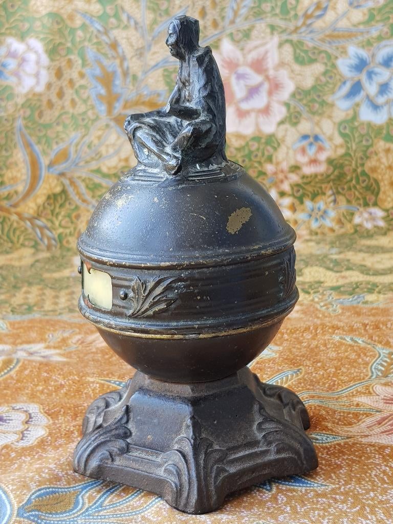 Zeldzame antieke werkende thermometer uit Engeland 16 cm., Ophalen of Verzenden