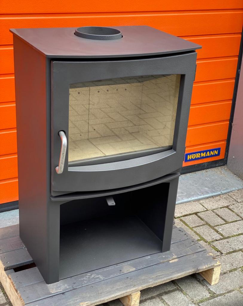 demo model Dik Geurts Ivar 8 store houtkachel, Houtkachel, Ophalen of Verzenden, Zo goed als nieuw, Vrijstaand