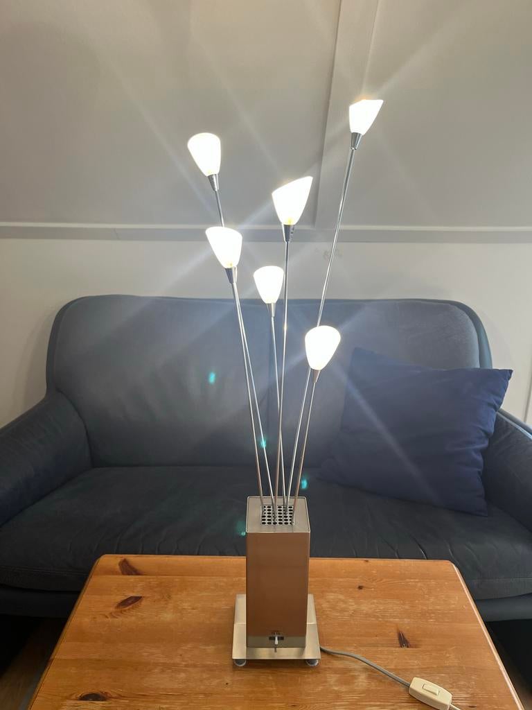 Moderne EGLO Tafellamp met LED Lichtstokken, Ophalen, Zo goed als nieuw, Metaal, Minder dan 100 cm