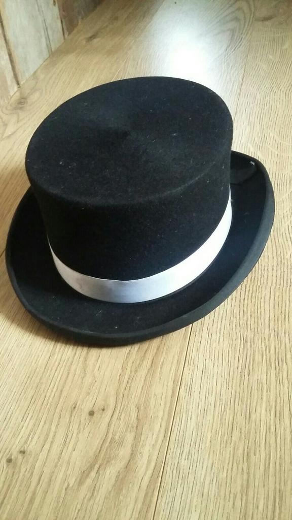 Horka men/ dressuur hoed haarvilt maat 55, Dieren en Toebehoren, Paardrijkleding, Ophalen of Verzenden, Zo goed als nieuw, Dressuur