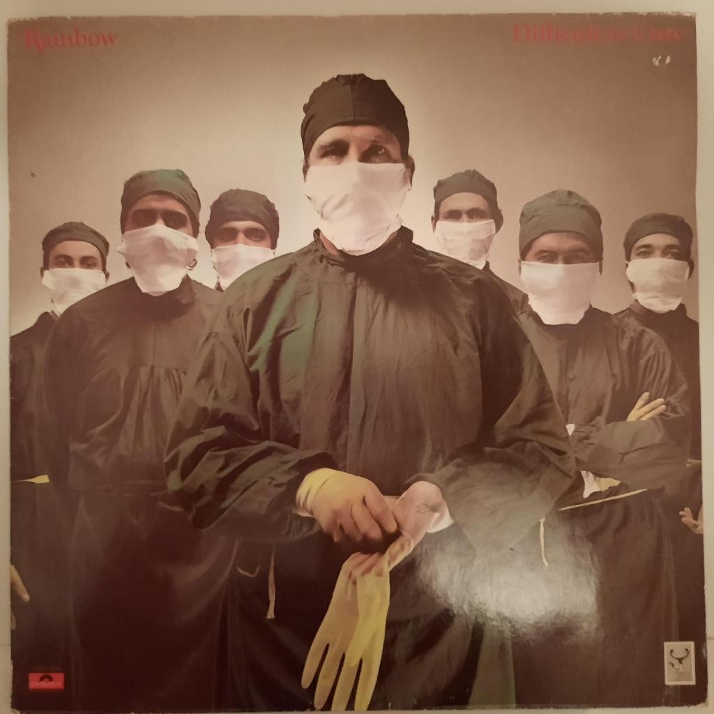 LP "Difficult to Cure" - Rainbow, Ophalen of Verzenden, Gebruikt