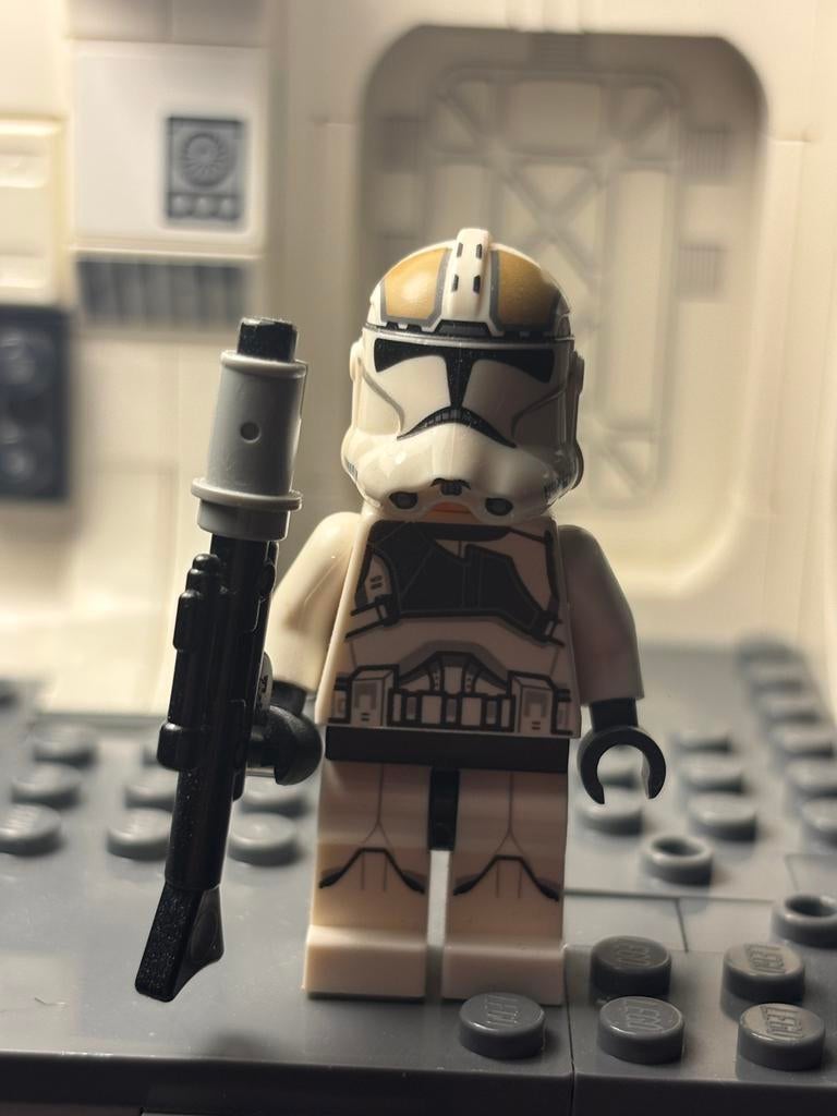 Lego Star Wars - Clone trooper Gunner Phase 2 - sw0837 75182, Ophalen of Verzenden, Zo goed als nieuw, Actiefiguurtje