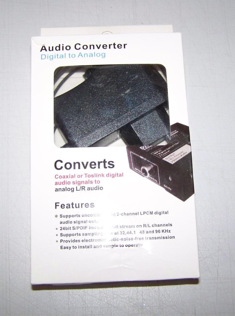 audio converter, Ophalen of Verzenden, Nieuw