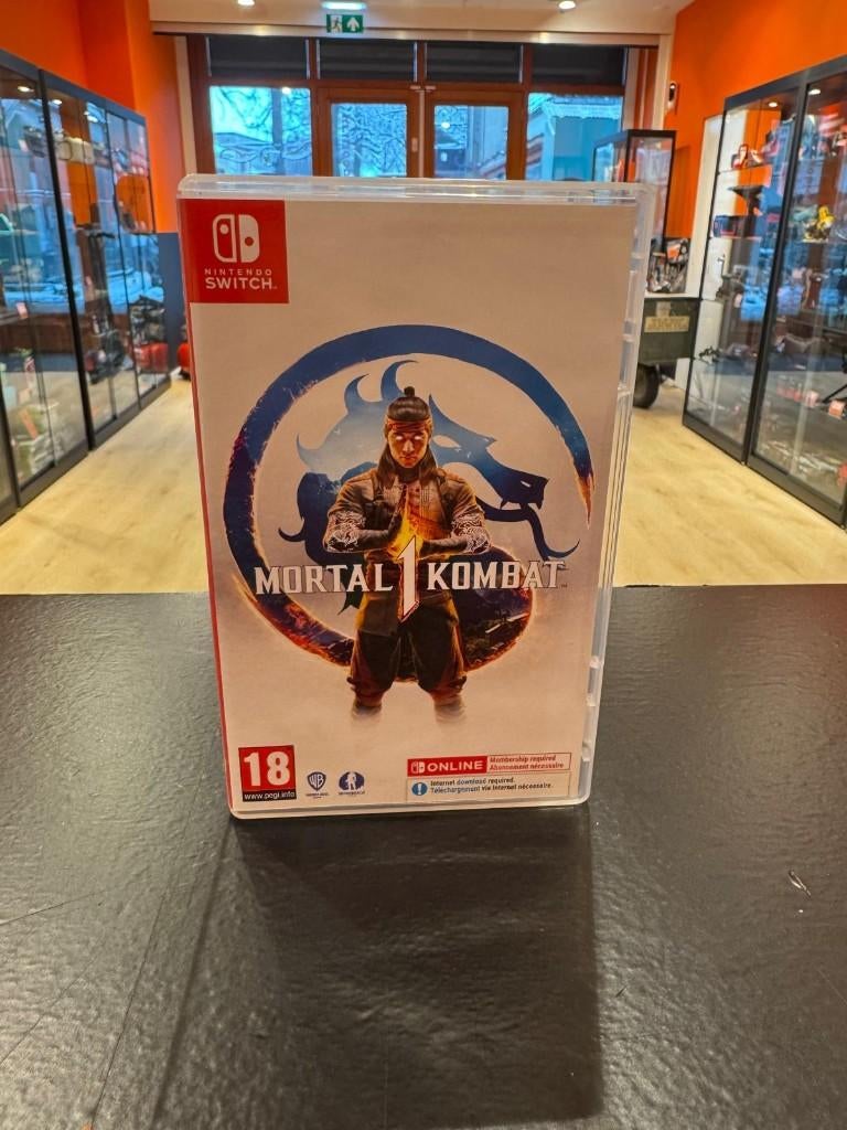 Nintendo Switch Game: Mortal 1 Kombat, Spelcomputers en Games, Games | Nintendo Switch, Vanaf 18 jaar, Vechten, 2 spelers, Ophalen of Verzenden