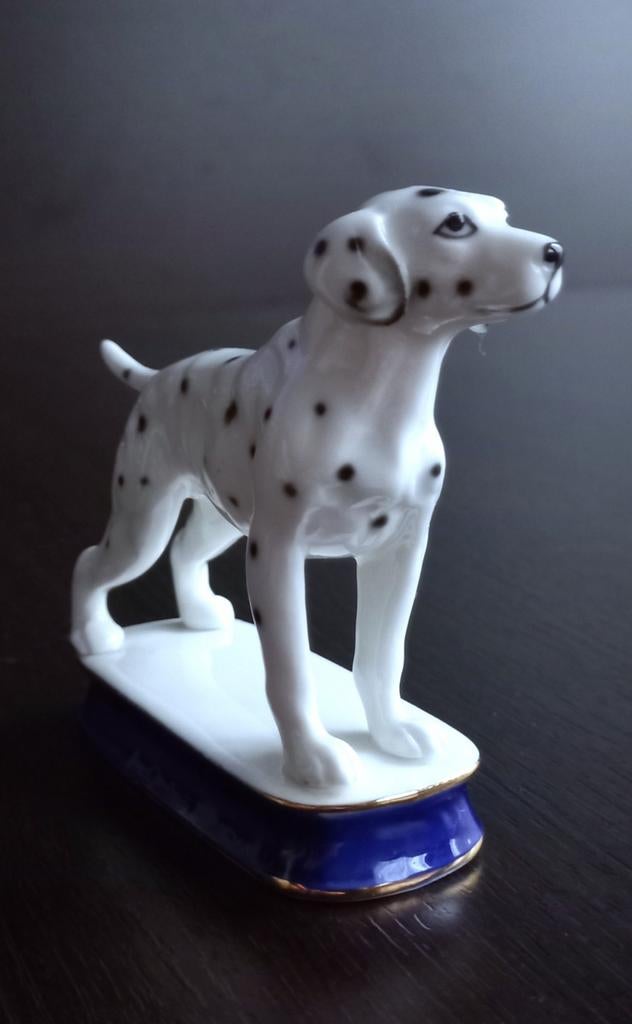 vintage Staffordshire Dalmatische hond beeldje, Antiek en Kunst, Ophalen of Verzenden