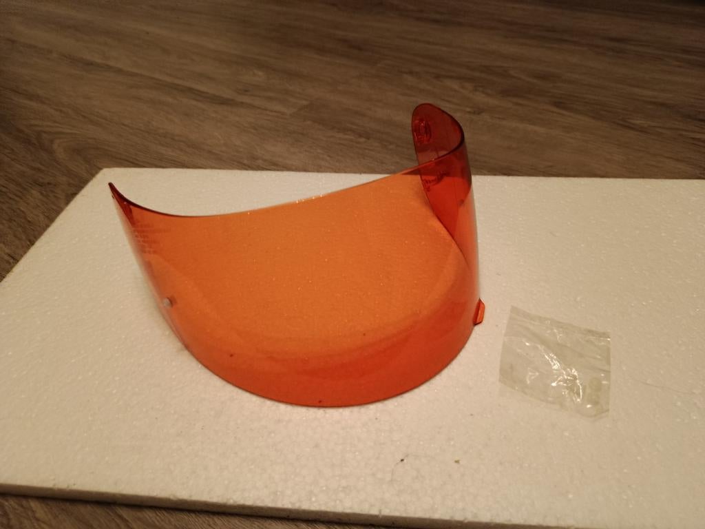 Shoei CX-1 Oranje Vizier - Pinlock Voorbereid (Nieuw), Motoren, Kleding | Motorhelmen, Integraalhelm, Shoei, Nieuw met kaartje