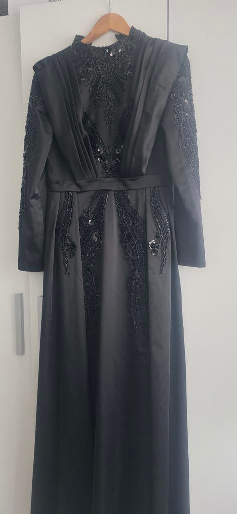 feest:gala jurk, Galajurk, Zwart, Zo goed als nieuw, Ophalen