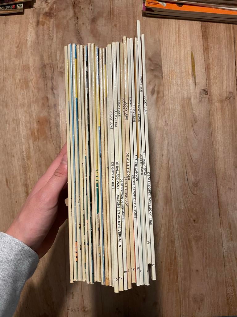 Lucky Luke Stripboeken Collectie, Verzamelen, Ophalen of Verzenden, Overige figuren, Gebruikt, Boek of Spel
