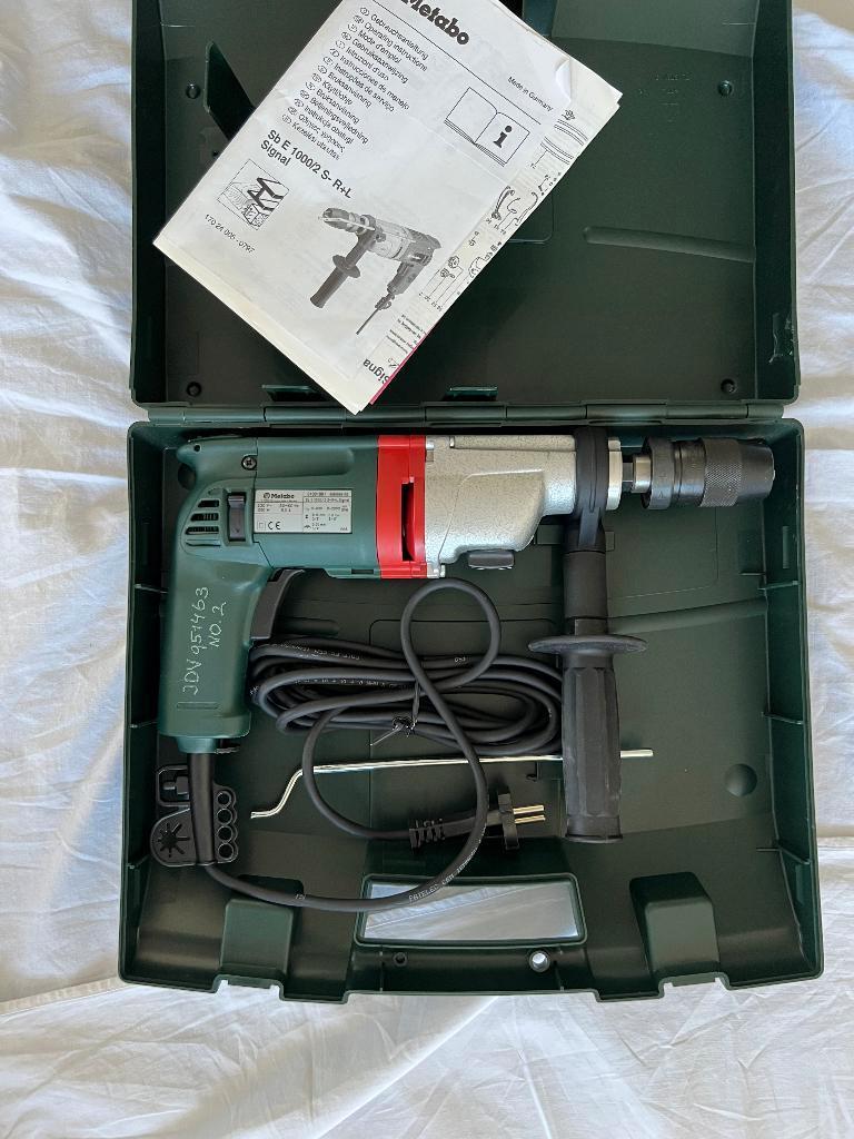 Nieuwe Pneumatische Boorhamer, Ophalen of Verzenden, Nieuw, 600 watt of meer, Boormachine