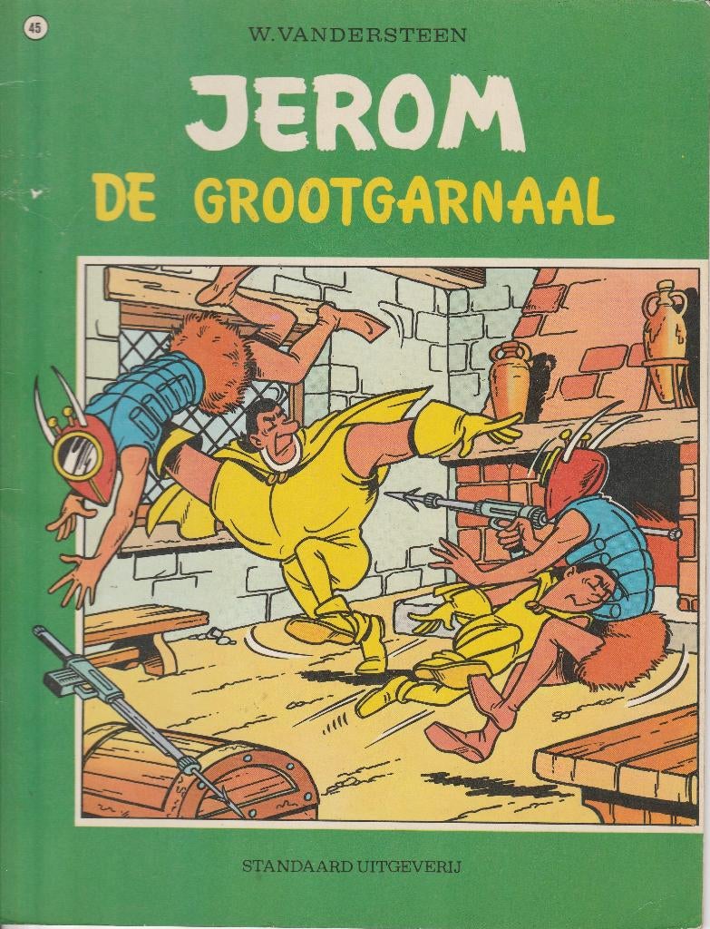 Jerom - W. Vandersteen - groene serie - nr 45, Eén stripboek, Ophalen, Zo goed als nieuw