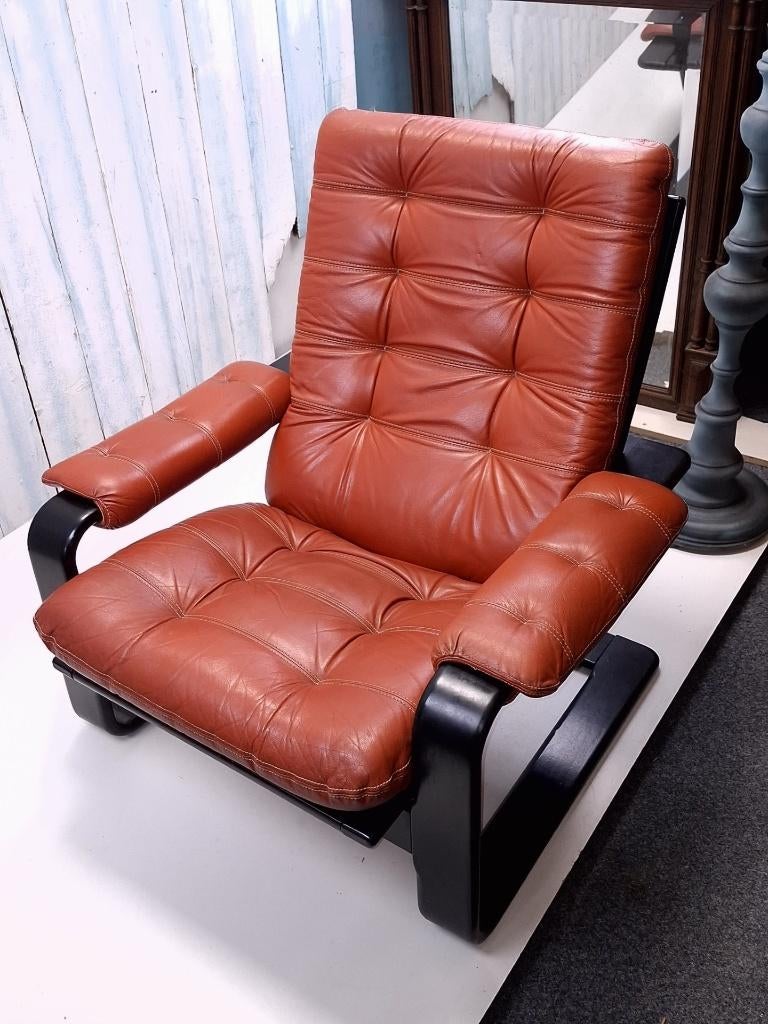 Vintage Coja fauteuil 1968 Coja, Gebruikt, 75 tot 100 cm, Gispen, 50 tot 75 cm
