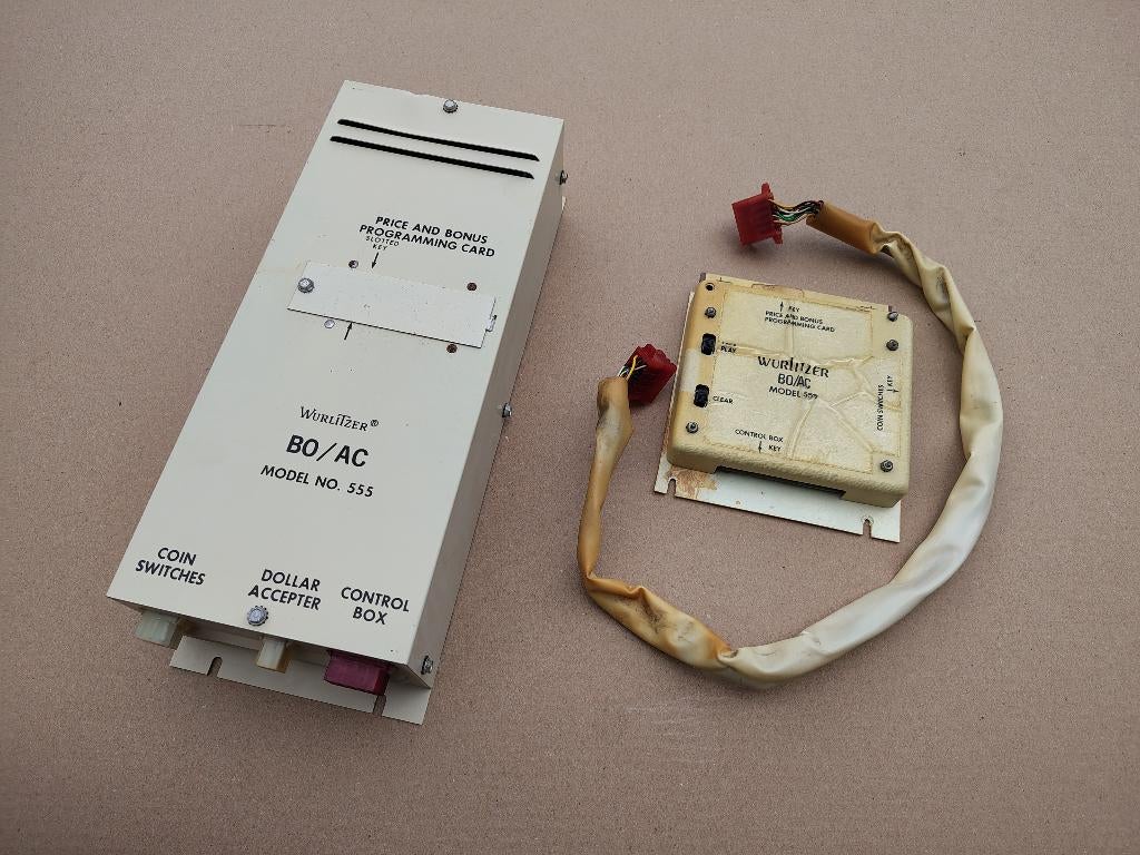 BO/AC Unit/ Model 555/ Set Wurlitzer (Div) jukebox, Ophalen of Verzenden, Gebruikt, 1950 tot 1960, Seeburg