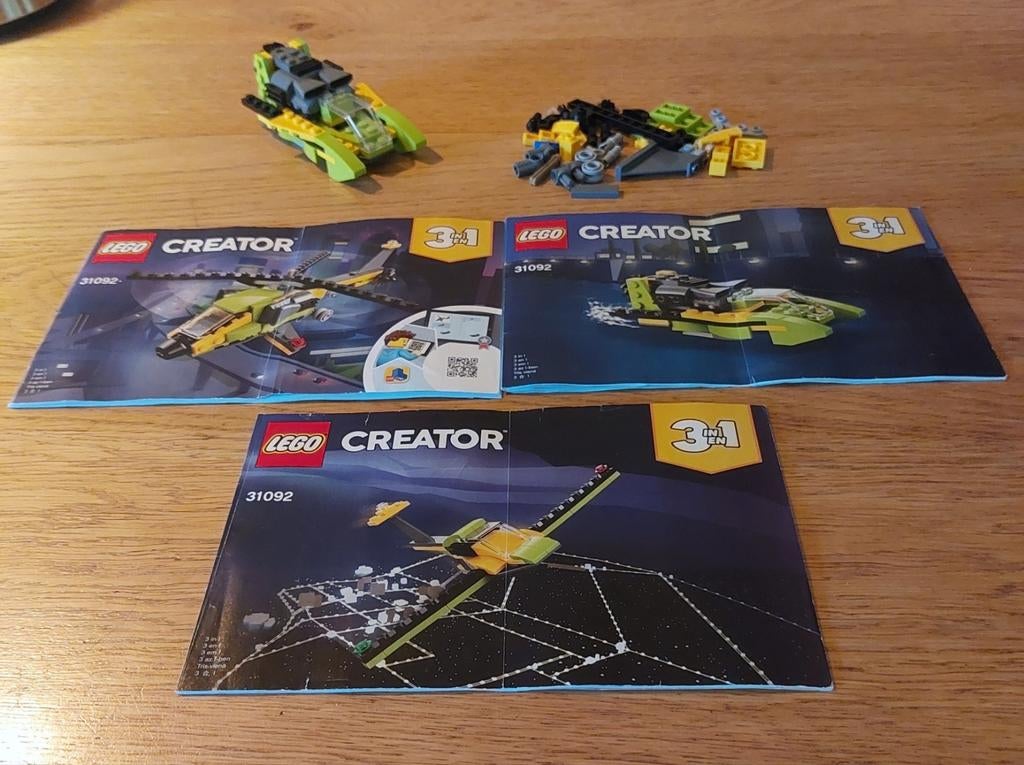 Lego Creator - Set 31092 - Avontuurlijke Helikopter, Ophalen, Zo goed als nieuw, Complete set, Lego