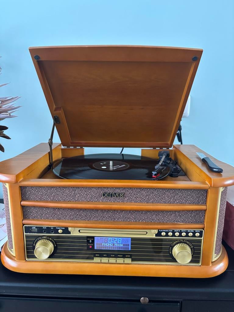 Denver MRD-51 Platenspeler in Goede Staat, Verzenden, Gebruikt, Platenspeler, Overige merken
