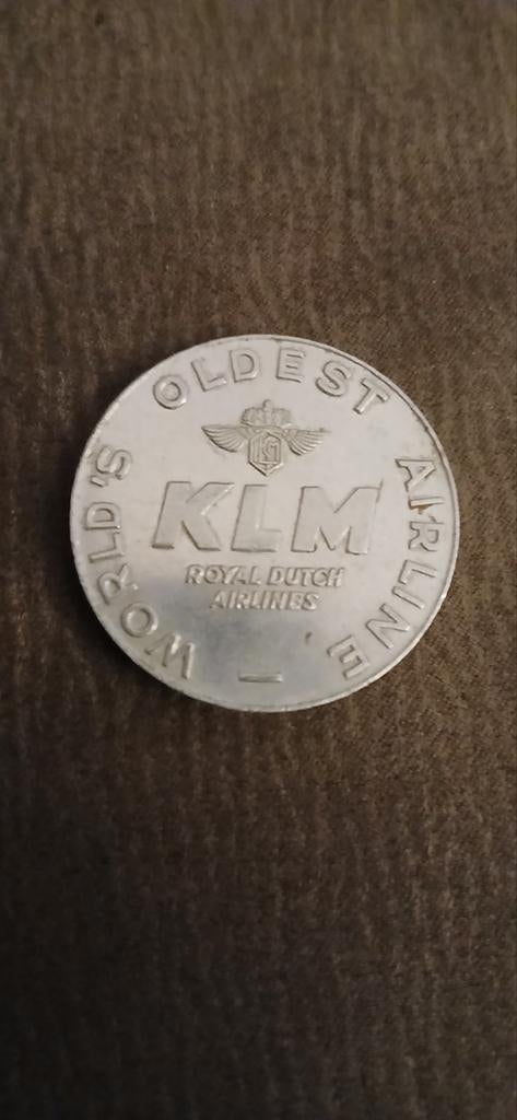 Klm munt, Ophalen of Verzenden, Overige materialen