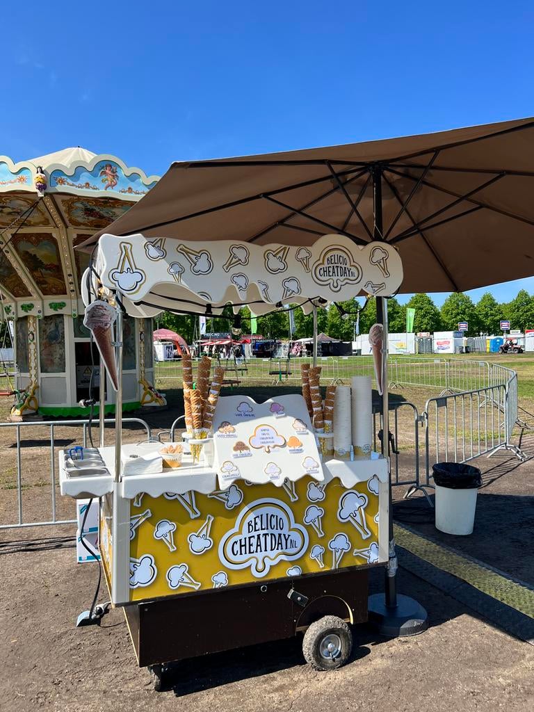 Unieke ijskarren te koop - Eigen ontwerp! Ijswagens, Zakelijke goederen, Partijgoederen en Retail | Verkoopwagens, Ophalen