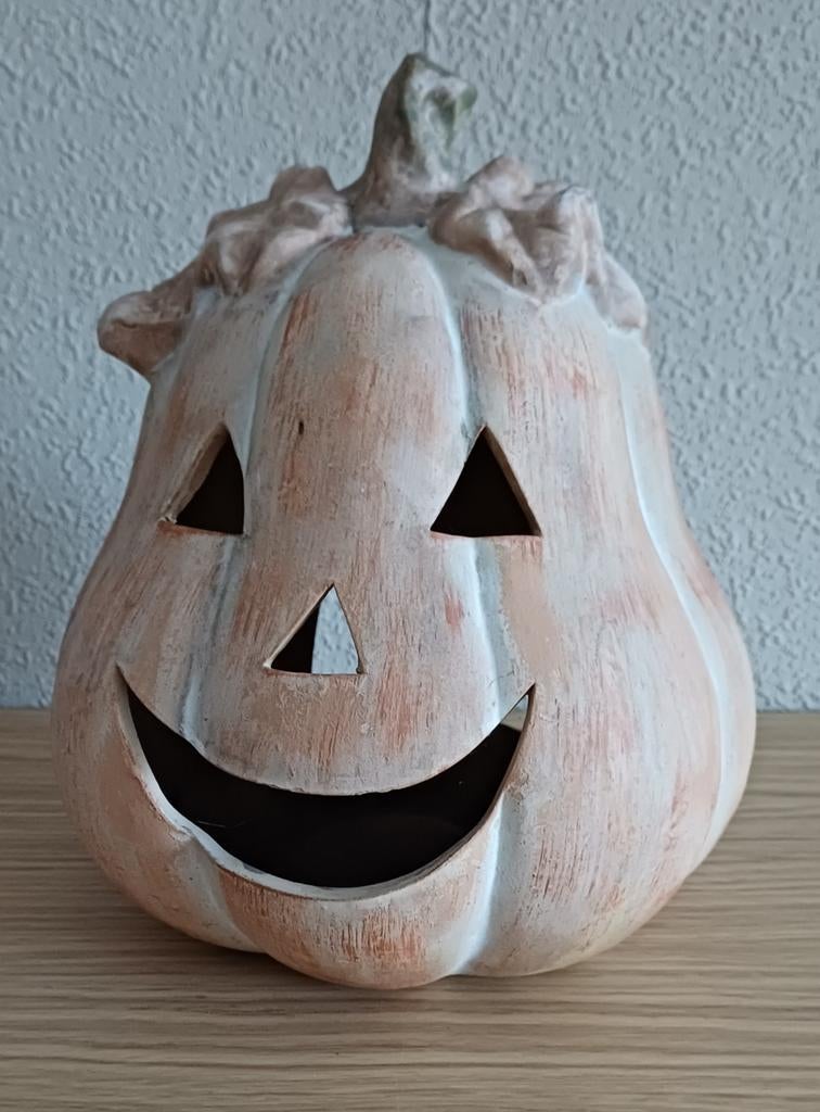 Decoratie pompoen, Ophalen of Verzenden, Gebruikt