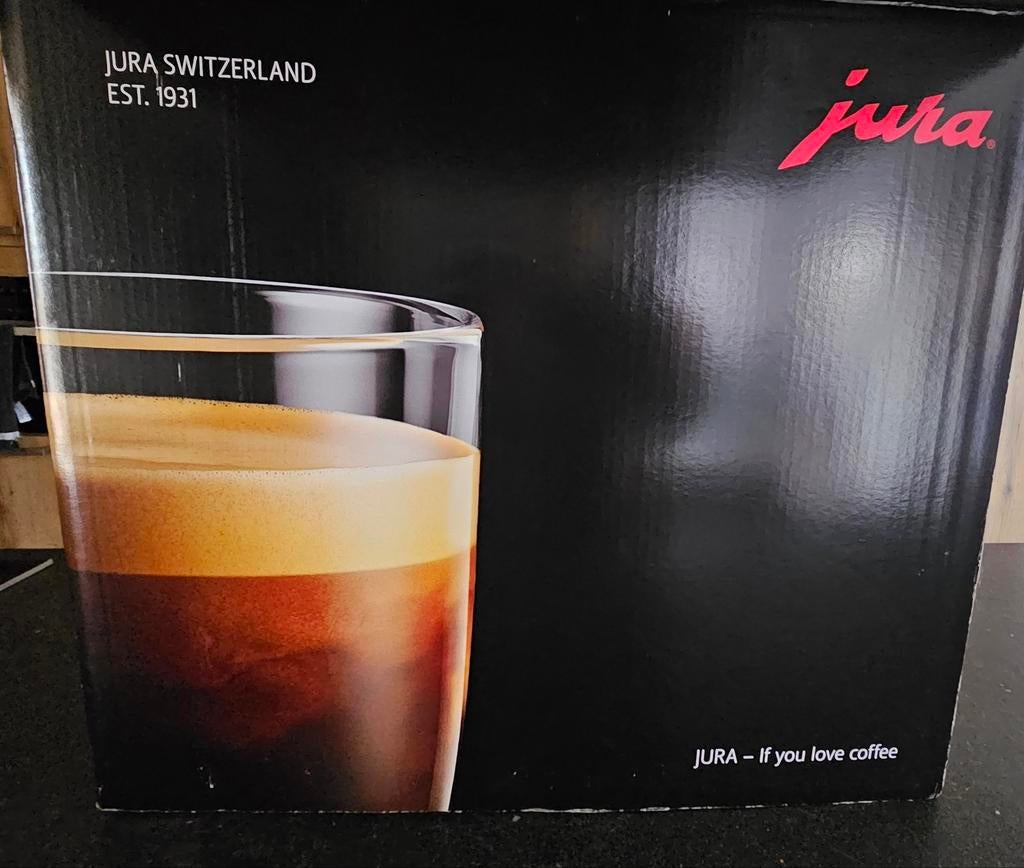 Jura E6 Koffiemachine, Witgoed en Apparatuur, Koffiezetapparaten, Ophalen, Gebruikt, 10 kopjes of meer, Koffiemachine