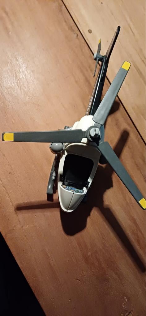 Playmobil helikopter, Ophalen of Verzenden, Zo goed als nieuw, Complete set