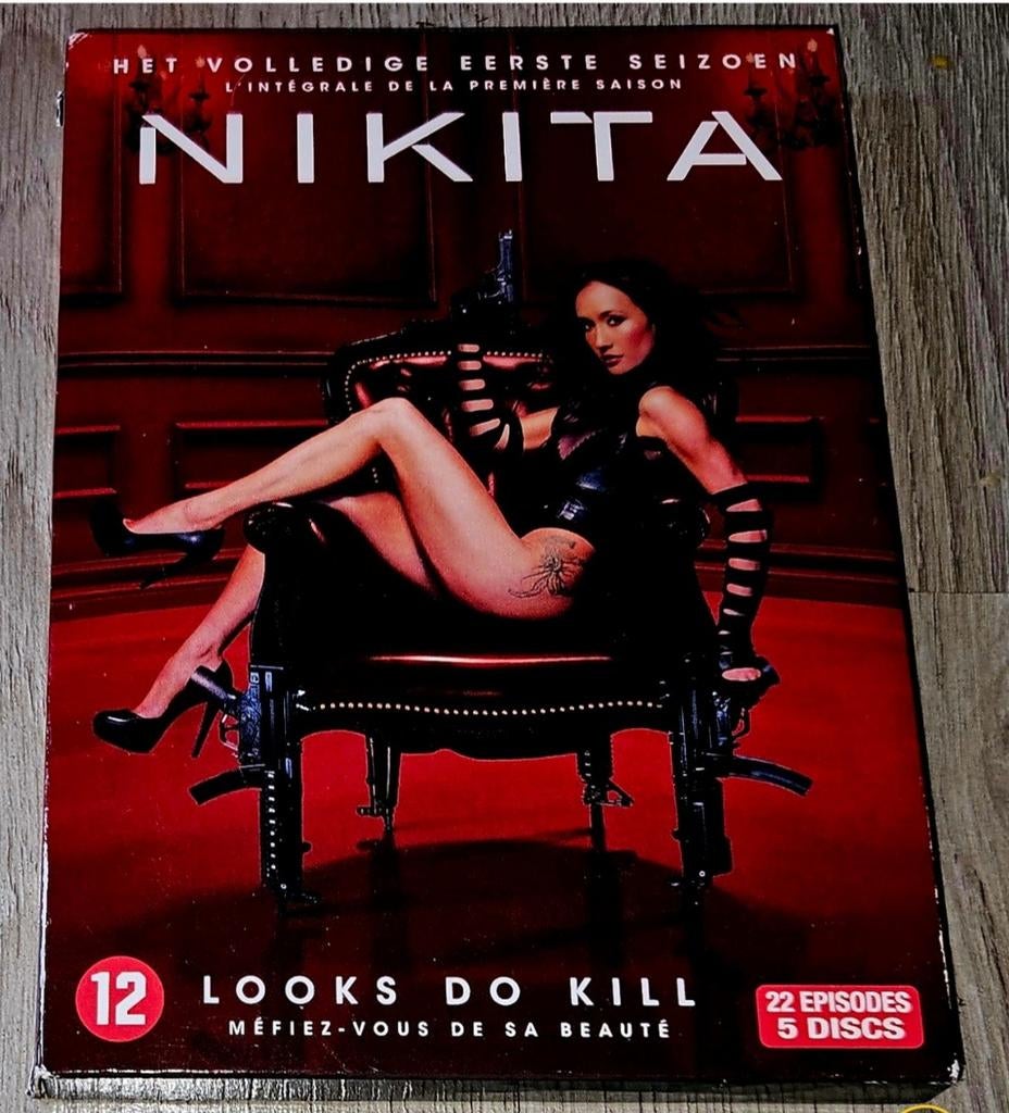 Nikita - Seizoen 1 - 5DVD Boxset, Boxset, Ophalen of Verzenden, Zo goed als nieuw, Actie en Avontuur