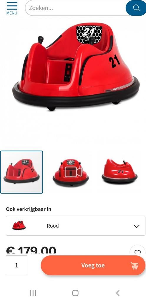 Elektrische botsauto voor kinderen, Ophalen, Gebruikt