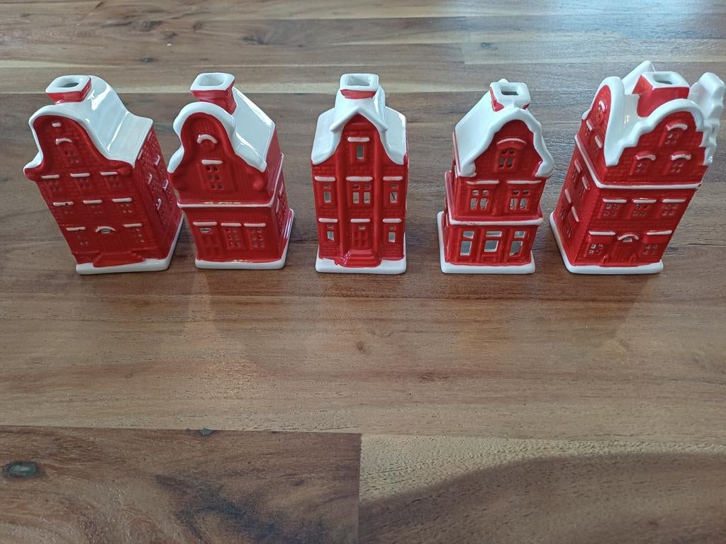 Postcodeloterij huisjes 1-3-4-5-7, Ophalen of Verzenden, Zo goed als nieuw