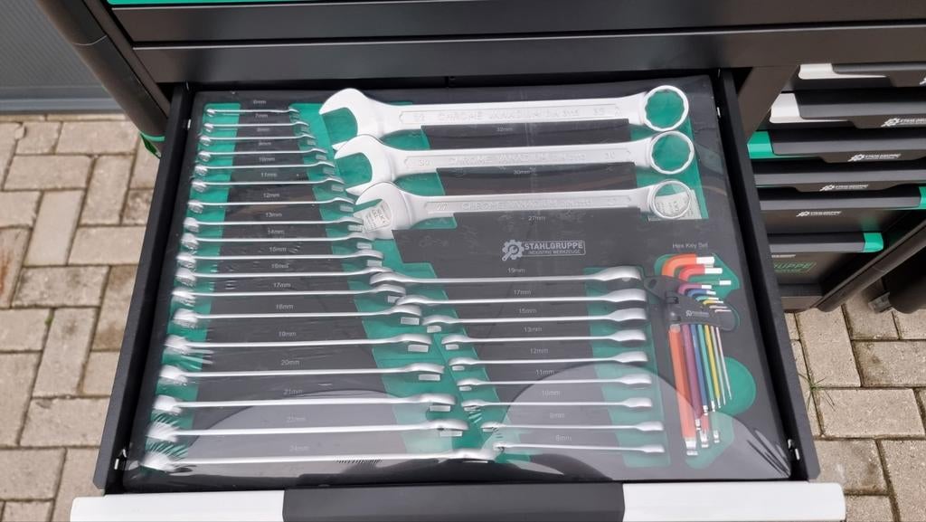 stahlgruppe gereedschapwagen 13 laden waarvan 11 ladengevuld, Ophalen of Verzenden, Gevuld, Nieuw