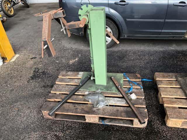 Staande bok voor motoren en versnellingbakken, Ophalen, Gebruikt