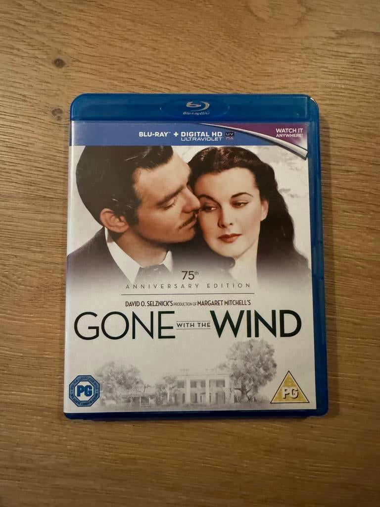 BLURAY - Gone With The Wind, Verzenden, Zo goed als nieuw, Muziek en Concerten