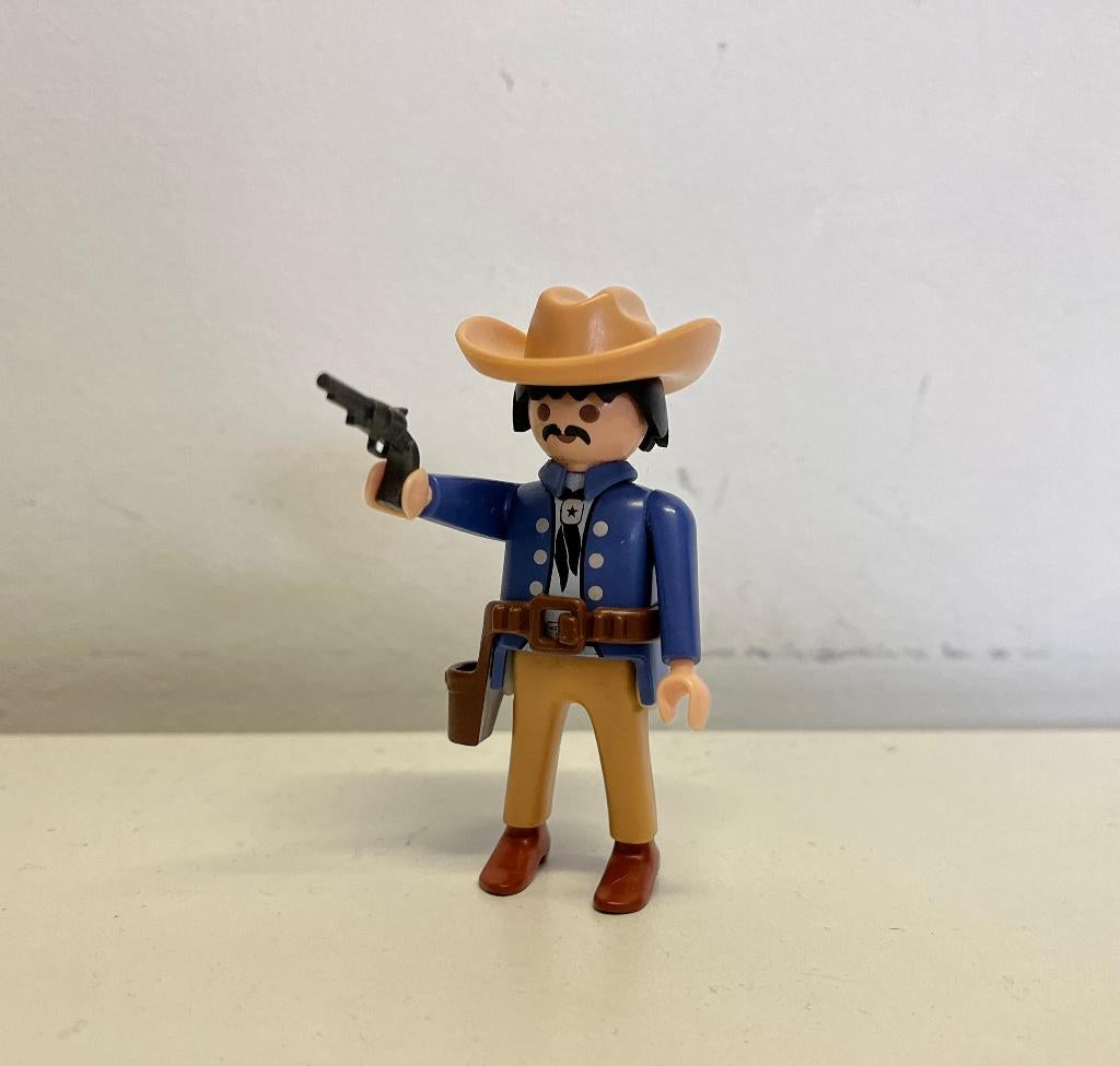 Western nr 279: Postkoets Trein Reiziger Man 3803 4034 3958, Ophalen of Verzenden, Gebruikt, Los playmobil