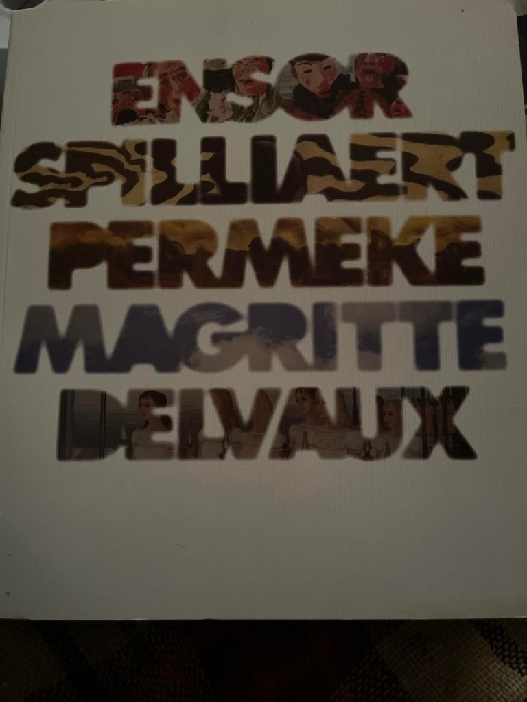 Boek over Ensor, Spilliaert, Permeke, Magritte, Delvaux, Verzenden, Zo goed als nieuw, Fotografie algemeen