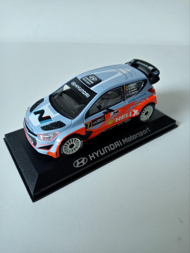Hyundai i20 Coupe WRC Modelauto inclusief display, Ophalen of Verzenden, Nieuw, Auto, Overige merken