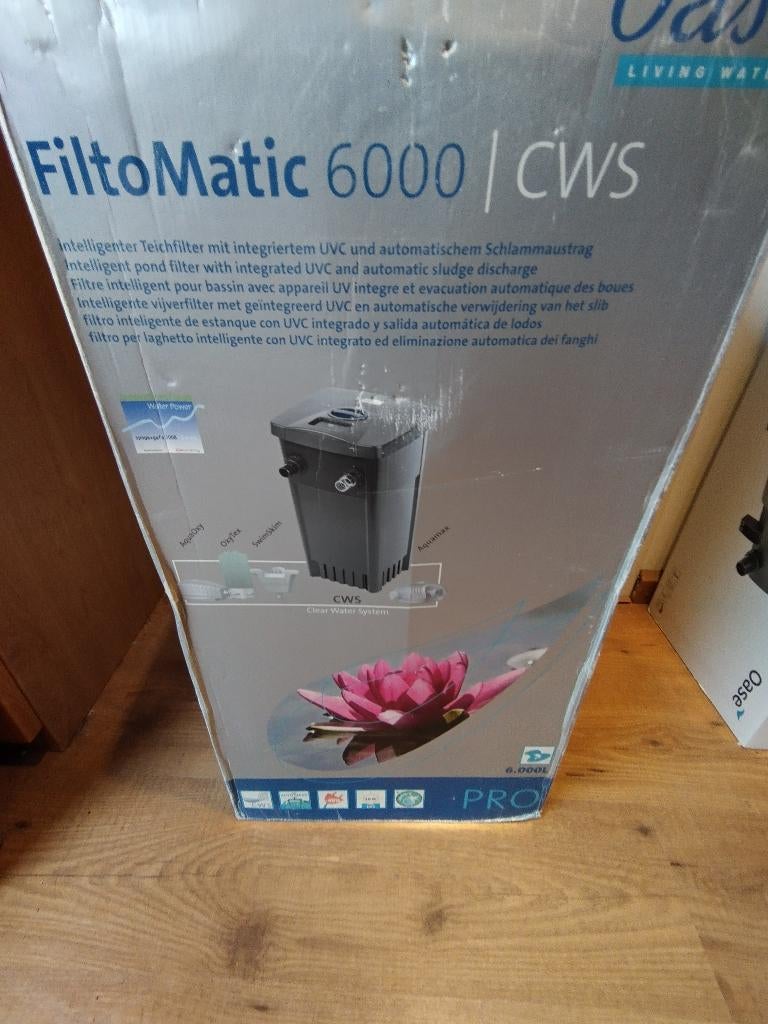Oase FiltoMatic 6000 CWS nieuw in doos, Ophalen, Nieuw, Vijverfilter
