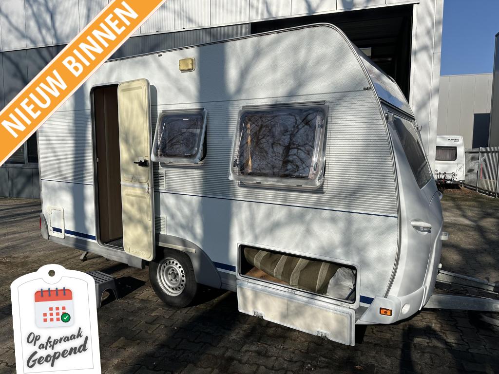 Dethleffs Camper Family 430 T LICHTGEWICHT - VOORTENT - NET!, Caravans en Kamperen, Caravans, Standaardzit, Bedrijf, Tot en met 4